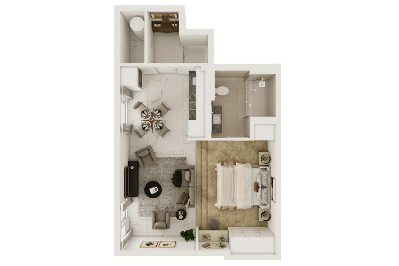 Apartamento Deluxe de 2 dormitorios